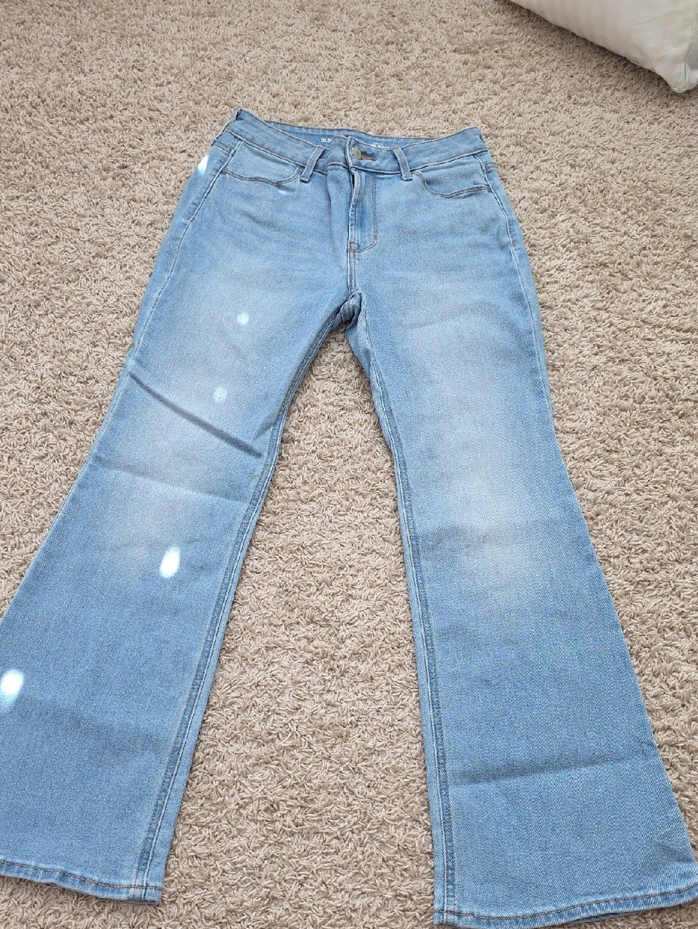 Old Navy Light Blue Flare Jeans — Women's Wide Leg